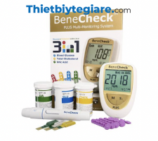 Máy đo đường huyết, mỡ máu, gút BeneCheck