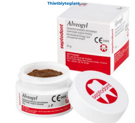 ALVEOGYL – VẬT LIỆU ĐẶT Ổ XƯƠNG KHÔ – NHÀ PHÂN PHỐI CHÍNH HÃNG