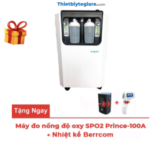Máy tạo oxy 10 lít Owgels OZ-5-01NW0 (OZ-5-01GWO) - Có xông mũi