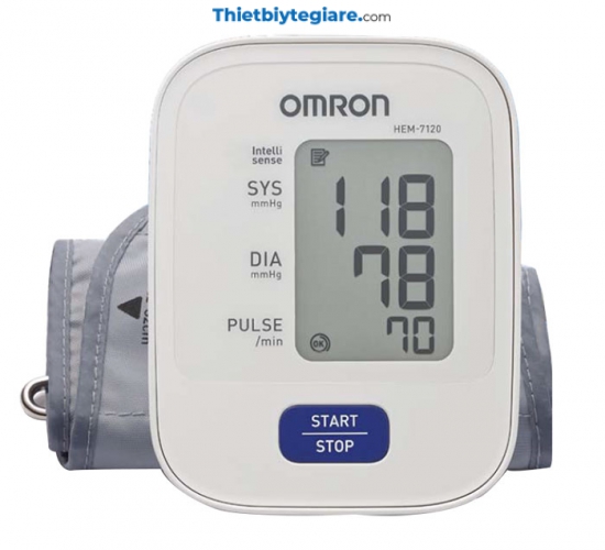 Máy đo huyết áp bắp tay Omron Hem 7120