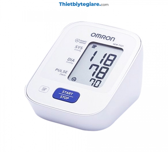 Máy đo huyết áp bắp tay tự động Omron HEM-7121